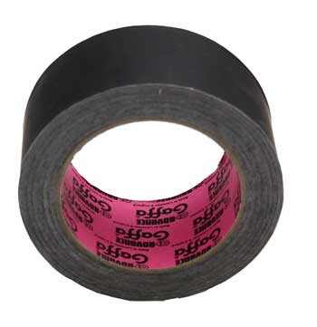 ALUMINIUM AUTOCOLLANT 50mm x 25m NOIR