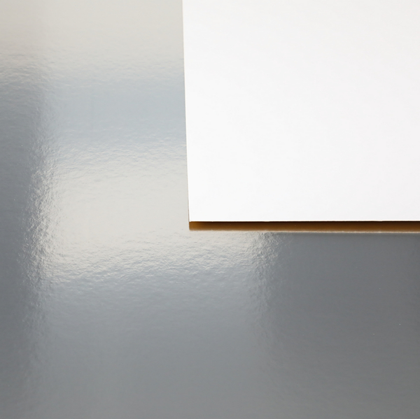 SHOW CARD Argent BRILLANT  0.80 x1.0m