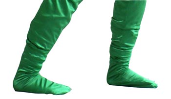CHAUSSETTE VERT INCRUSTE (la paire)