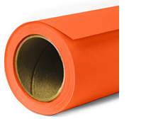 FOND PAPIER N�282 FIRE ORANGE 2.75M X 11 M