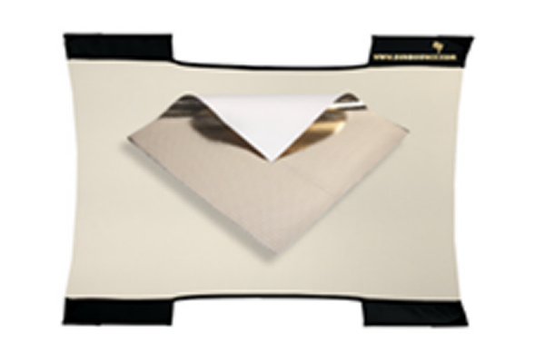 SB 60 X 90cm MICRO - REFLECT. z�bra/blanc