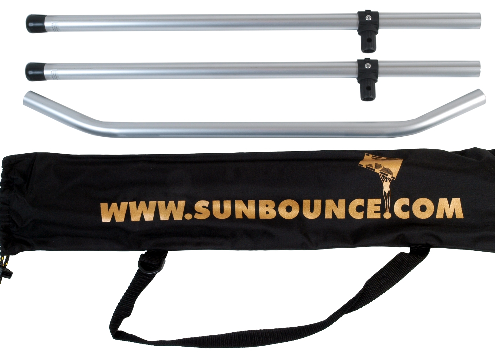 SB 60 X 90cm KIT MICRO - CADRE + REFLECT. argent/blanc