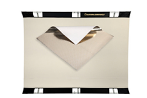 SB 180 X 245cm KIT BIG - CADRE + REFLECT. ZEBRA/BLANC