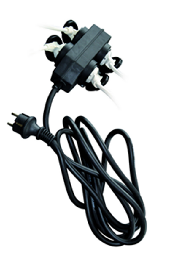 BOITE M4 4 PRISES 2P+T avec 5m de HO7RNF et prise m�le