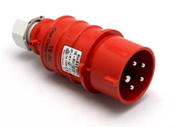 PRISE P17 16A TETRA 400V PROLONG MALE