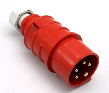 PRISE P17 32A TETRA 400V PROLONG MALE