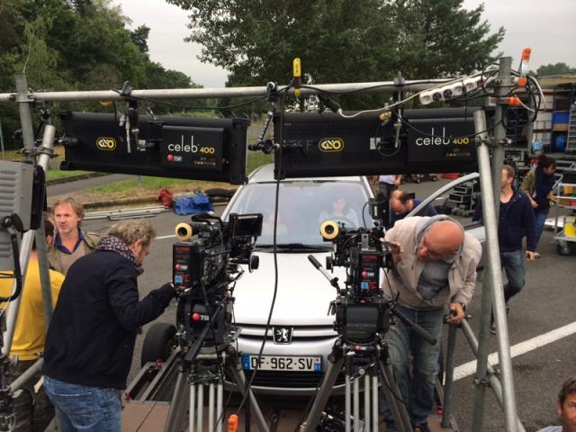 CELEB 450 LED  230VAC-24VDC - louver 90� - 6