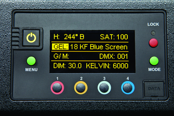 CELEB 450 LED  230VAC-24VDC - louver 90� - 10