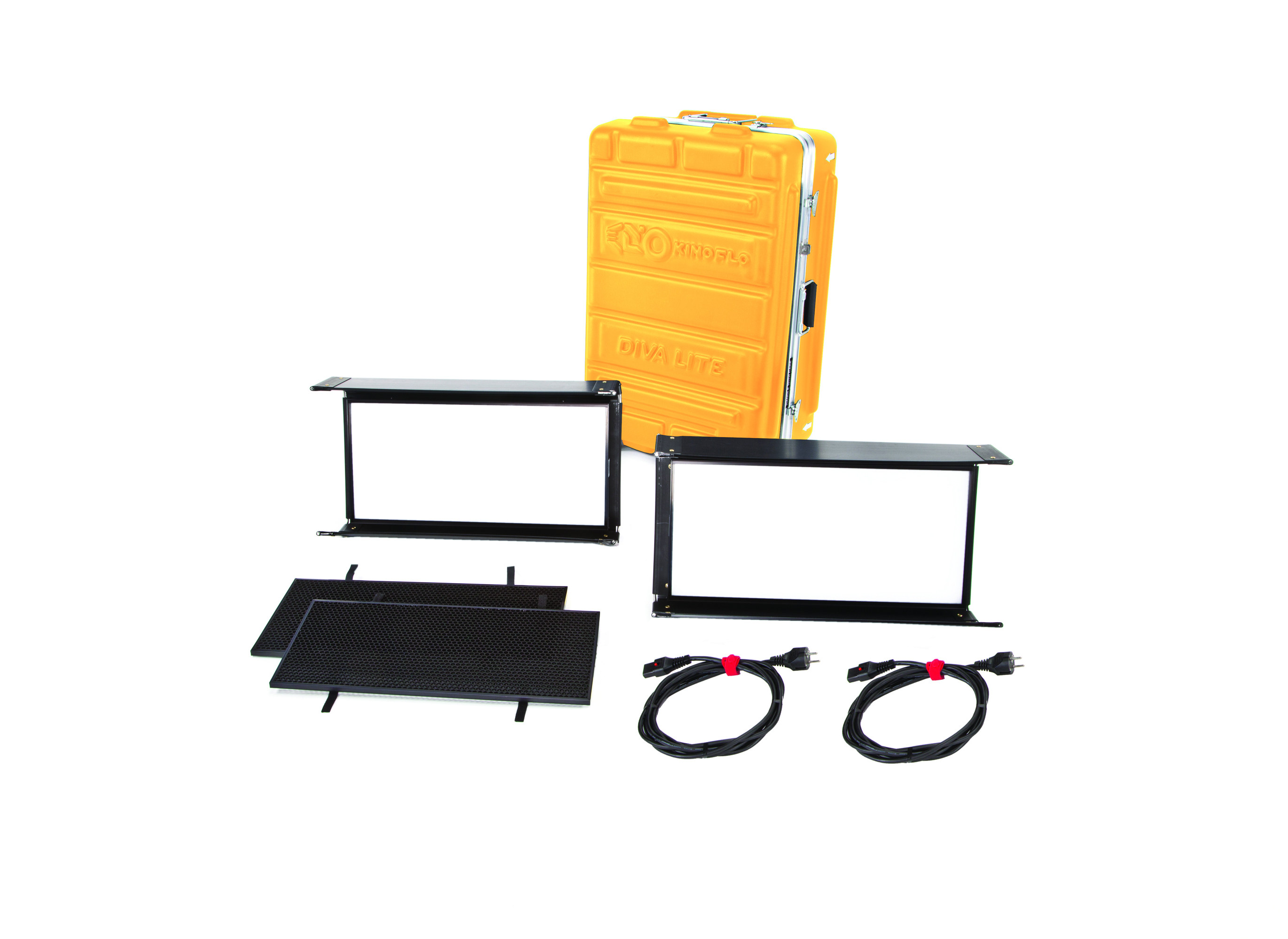 KIT DIVA-LITE LED 20 DMX + GRILLE 90� 2 UNITES