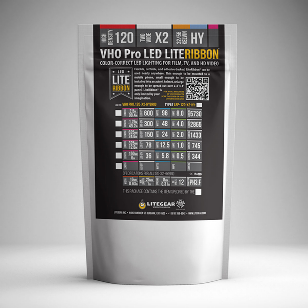 LED LITERIBBON X2, VHO 120 HYBRIDE WHITE 2.5M - 2