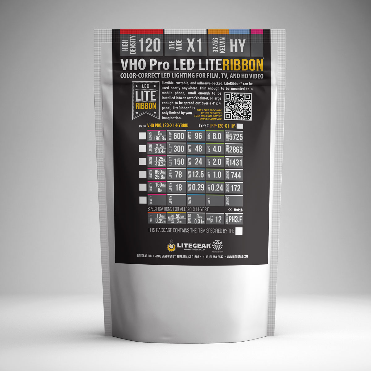 LED LITERIBBON, VHO 120 HYBRIDE WHITE 5 M - 2