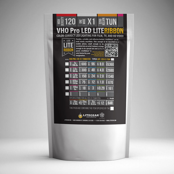 LED LITERIBBON, VHO 120 TUNGSTEN WHITE 2.5 M - 2