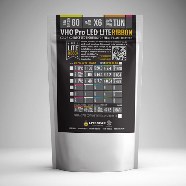 LED LITECARD TUNGSTEN 100mm x 250mm - 2