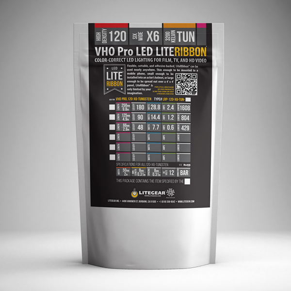 LED LITECARD8 TUNGSTEN 50mm x 250mm - 2