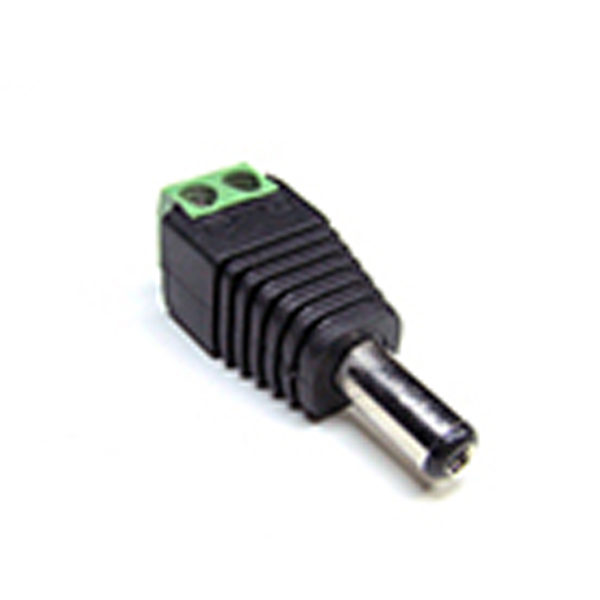 CONNECTEUR LED JACK 2.1mm  FEMELLE A VISSER