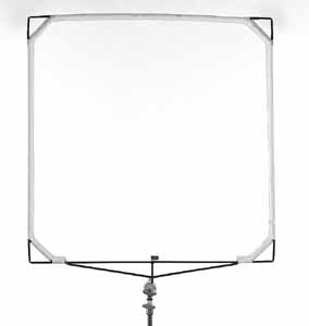 48'' x 48'' Artificial Silk BLANC 120 x 120cm YELLOW WEBBING