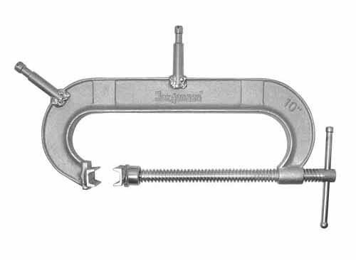 C- CLAMP 8'' W/ 2x 5/8'' PINS