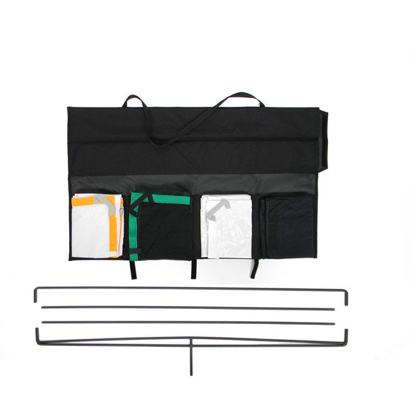 ROAD FLAG II 48''x48'' CADRE-SAC+ 4 TOILES