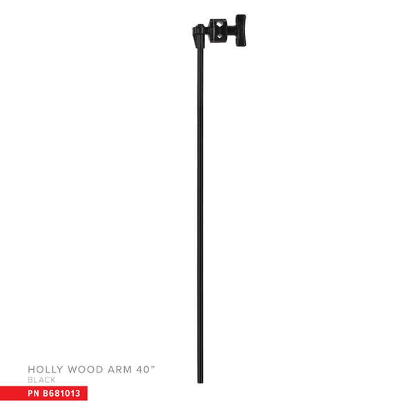 BRAS EXTENSION NOIR 1 m�tre - standard