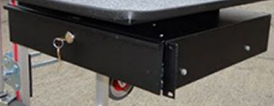 MAG SPACE UTILITY DRAWER w/ LATCH AND LOCK