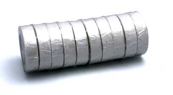 ADHESIF VINYLE 15mm x 10m BLANC