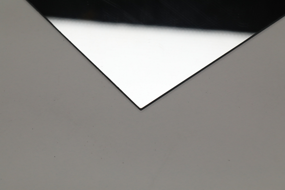 MIROIR ACRYLIQUE ARGENT 1M X 1M epaisseur 3mm