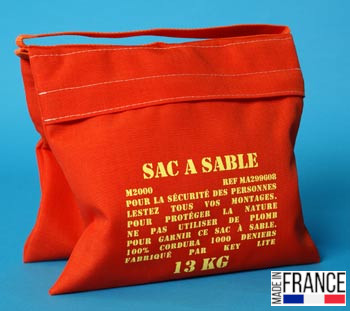 GUEUSE A SABLE VIDE double zippers ORANGE