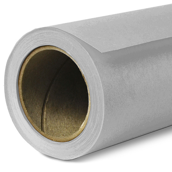 FOND PAPIER N�119 PLAZA GRAY 1.35 M X 11 M