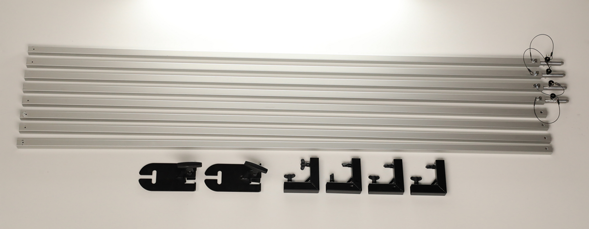 CADRE 12' X 12' CARRE - 3.60m x 3.60m ( 25mm carr� - 8 sections )